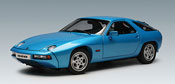 Porsche 928, scale 1:18 in Blue by Autoart, diecast scale model car, available online in India