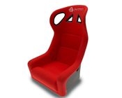 Bucket Seat Phone Holder in Red by AUTOart, premium lifestyle product, stationery item