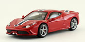 Ferrari 458 Speciale, scale 1:43 in Red by Bburago, premium quality diecast miniature scale model car.