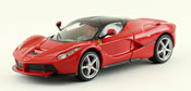 La Ferrari, scale 1:43 in Red by Bburago, premium quality diecast miniature scale model car.