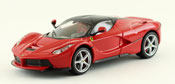 La Ferrari, scale 1:43 in Red by Bburago, premium quality diecast miniature scale model car.