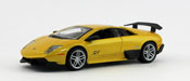 Lamborghini Murcielago LP670-4 SV, scale 1:32 in Yellow by Bburago, diecast miniature scale model car