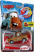 Mater - Disney Pixar CARS by Mattel, Disney-Pixar CARS Color Changers, miniature character model car toy.