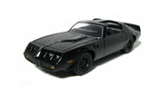 Pontiac Firebird TTA 1980, scale 1:64 in Black by GreenLight, Black Bandit Series-6, diecast scale model car