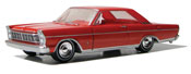 Ford Galaxie 1965, scale 1:64 in Red by GreenLight, Route 66 Series-1, diecast scale model car