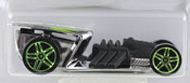 Z-Rod in Silver-Black by HotWheels, diecast miniature scale model car toy, Hotwheels car, Hot Wheels toy.