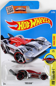 Tooligan in Chrome-Red by Hot Wheels, diecast miniature scale model car, Hot wheels toy, Hot Wheels car, toy car, kids toys, toys for boys, vehicle toys, available online in India at www.dreamcarmodels.com