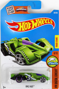 Epic Fast in Green by Hot Wheels, diecast miniature scale model car, Hot wheels toy, Hot Wheels car, toy car, kids toys, toys for boys, vehicle toys, available online in India at www.dreamcarmodels.com