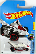 Turbo Rooster in White by Hot Wheels, diecast miniature scale model car, Hot wheels toy, Hot Wheels car, toy car, kids toys, toys for boys, vehicle toys, available online in India at www.dreamcarmodels.com