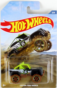 Custom Ford Bronco in Grey-Green by Hot Wheels, diecast miniature scale model off road truck, Hot wheels off road truck, Hot Wheels toy, Hot Wheels Off Road Truck series, Hot Wheels Off Road Truck collection.