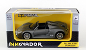Porsche 918 Spyder, size 4.5 inch in Grey by Innovador, diecast miniature scale model car, toy car, kids toys