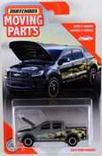 Ford Ranger 2019 in Grey by Matchbox, diecast miniature scale model car, Matchbox Moving parts series,  Matchbox car, toy car, kids toys, toys for boys, vehicle toys, available online in India at www.dreamcarmodels.com