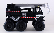 Truck Mounted Crane, size 21 cms in Black by Maisto, miniature diecast scale model truck crane.