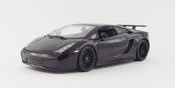 Lamborghini Gallardo Superleggera 2007, scale 1:18 in Black by Maisto, diecast scale model car