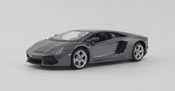 Lamborghini Aventador LP700-4, scale 1:24 in Metallic Grey by Maisto, diecast scale model car