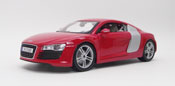 Audi R8, scale 1:18 in Red by Maisto, miniature diecast scale model car, available online in India.