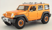 Jeep Rescue Concept, scale 1:18 in Orange by Maisto, diecast scale model car_suv