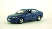 Audi A4, scale 1:40 in Blue by Maisto, diecast scale model car