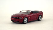 Ford Mustang GT 2010, size 4.5 inch in Dark Red by Maisto, diecast scale model car