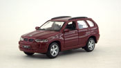 BMW X5, size 4.5 inch in Dark Red by Maisto, diecast scale model car