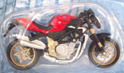 Brutale CRC, scale 1:18 in Red by Maisto, miniature diecast scale model bike