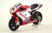 Ducati Corse, No.84, scale 1:18 in Red-White by Maisto, miniature diecast scale model bike