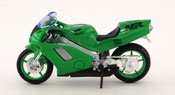 Honda NR, scale 1:18 in Green by Maisto, diecast scale model bike