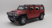 HUMMER H2 SUV, scale 1:18 in Orange by Maisto, diecast scale model car, available online in India
