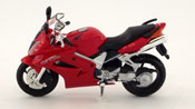 Honda VFR 2002, scale 1:18 in Red by Maisto, diecast scale model bike