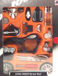 VRSCR Street Rod 2006, Harley Davidson, Assembly Kit, scale 1:18 in Black-Silver by Maisto, miniature diecast scale model bike assembly kit