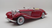 Mercedes-Benz 500 K Type Special Roadster 1936, scale 1:18 in Red by Maisto