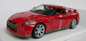 Nissan GTR 2009, scale 1:24 in Red by Maisto