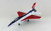 F-16 Fighting Falcon, size 7.5 inches in WhiteRedBlue by NewRay, licensed miniature diecast scale model plane, toy airplane, toy fighter plane model, aeroplane toy model.