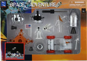 Lunar Rover, space adventure assembly kit by NewRay, miniature scaled model spacecraft, astronautical scale model, space mission scale model.