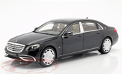 Mercedes Maybach S 650, scale 1:18 in Magnetite Black Metallic by Norev, miniature diecast scale model car