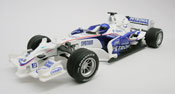 BMW Sauber F1 Team-Nick Heidfield No.3, scale 1:24 in Blue-White by NewRay