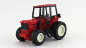 Farm Tractor, size 4inch in Red by NewRay, diecast miniature scale model farm tractor